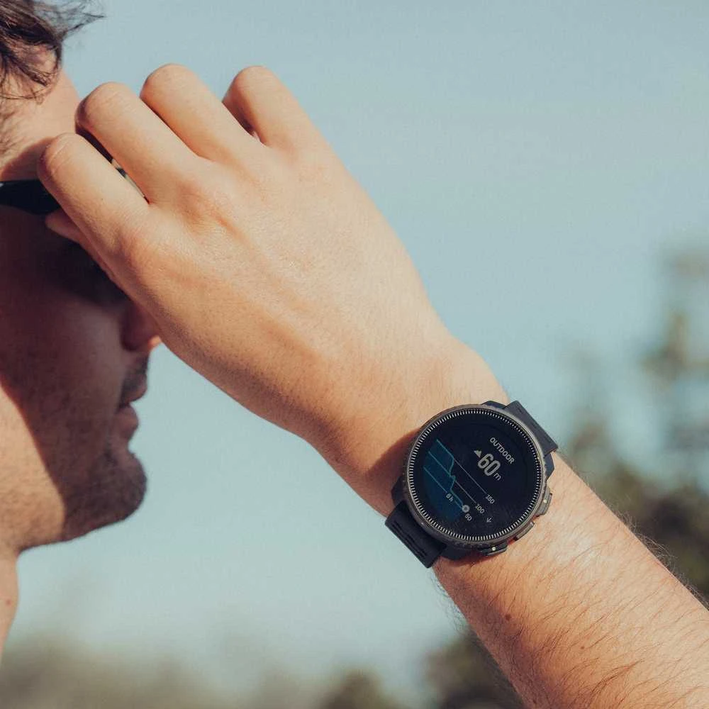Išmanusis laikrodis Suunto Vertical Solar, Juodos spalvos korpusas su juodos spalvos dirželiu