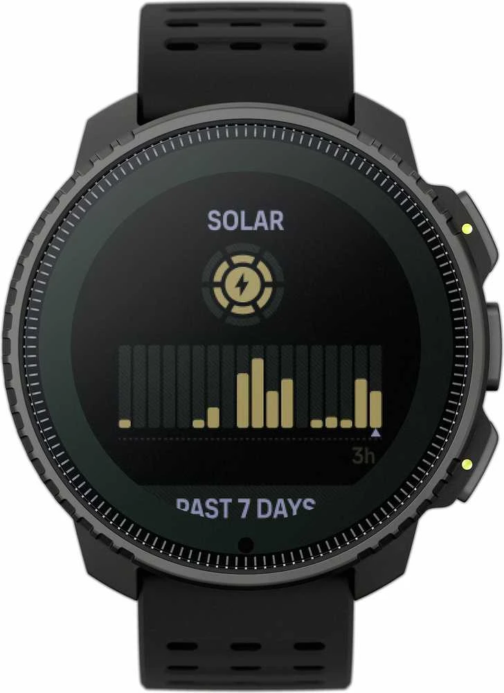 Išmanusis laikrodis Suunto Vertical Solar, Juodos spalvos korpusas su juodos spalvos dirželiu
