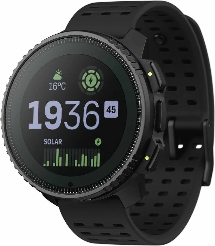 Išmanusis laikrodis Suunto Vertical Solar, Juodos spalvos korpusas su juodos spalvos dirželiu