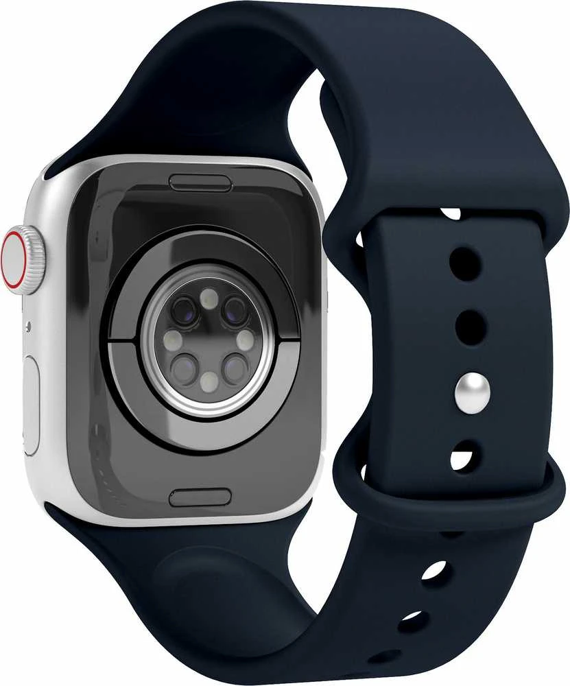 Išmaniojo laikrodžio dirželis Vonmählen, skirtas Apple Watch 42/44/45/49 mm, Mėlynos spalvos