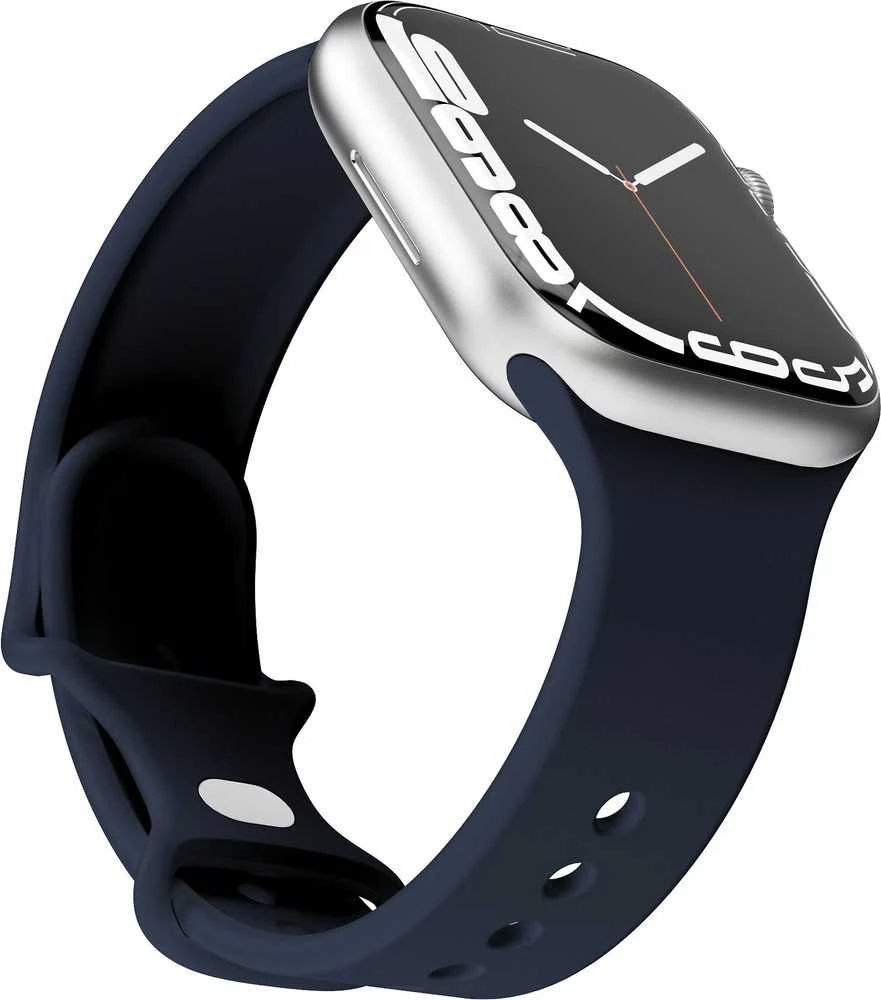 Išmaniojo laikrodžio dirželis Vonmählen, skirtas Apple Watch 42/44/45/49 mm, Mėlynos spalvos