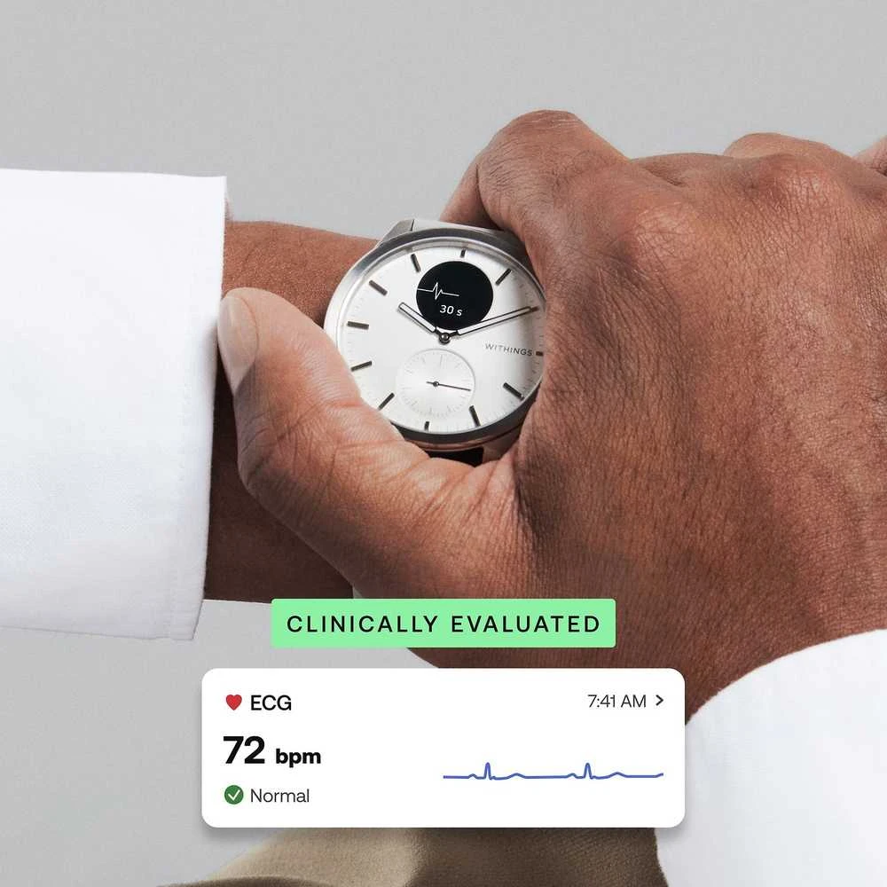 Išmanusis laikrodis Withings Scanwatch 2 42mm Baltas