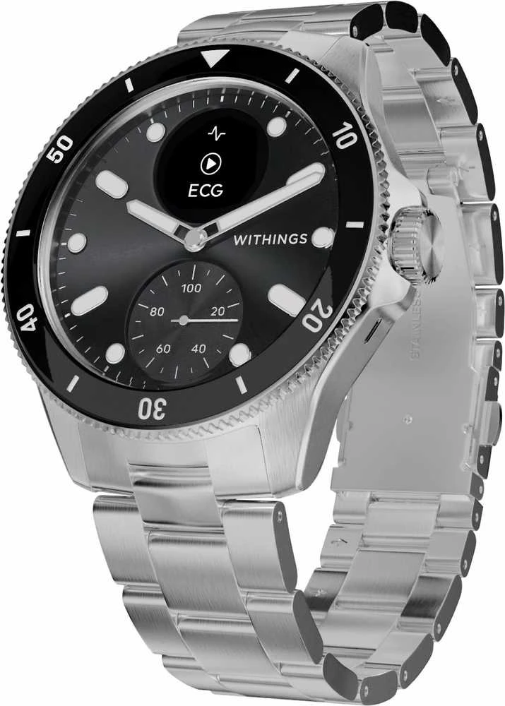 Išmanusis laikrodis Withings Scanwatch Nova 42mm Juodas