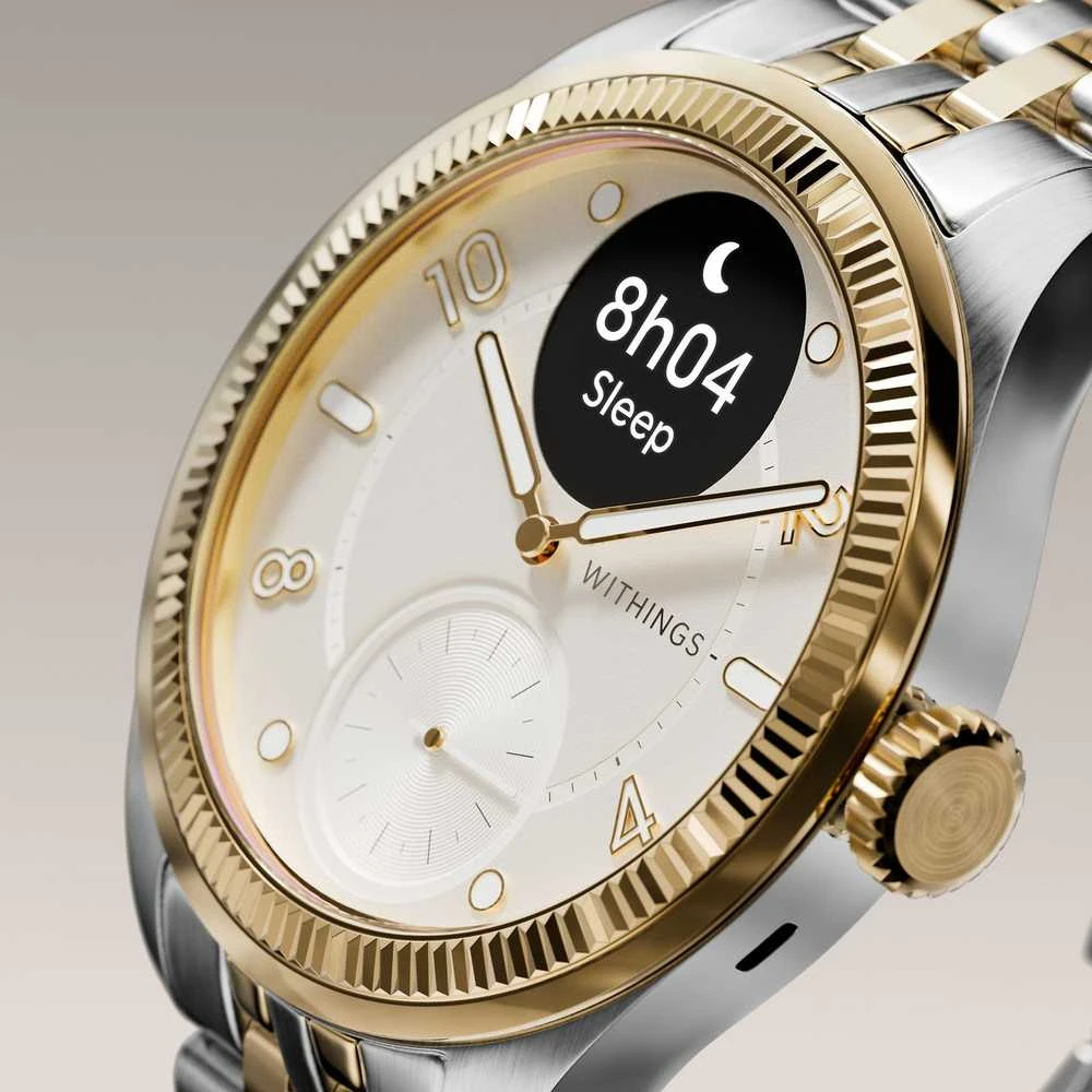 Išmanusis laikrodis Withings Scanwatch Nova Brilliant 39mm Gold