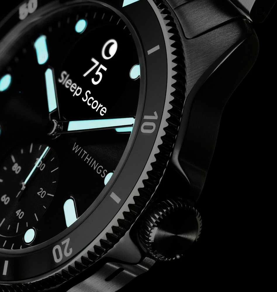 Išmanusis laikrodis Withings Scanwatch Nova 42mm Juodas
