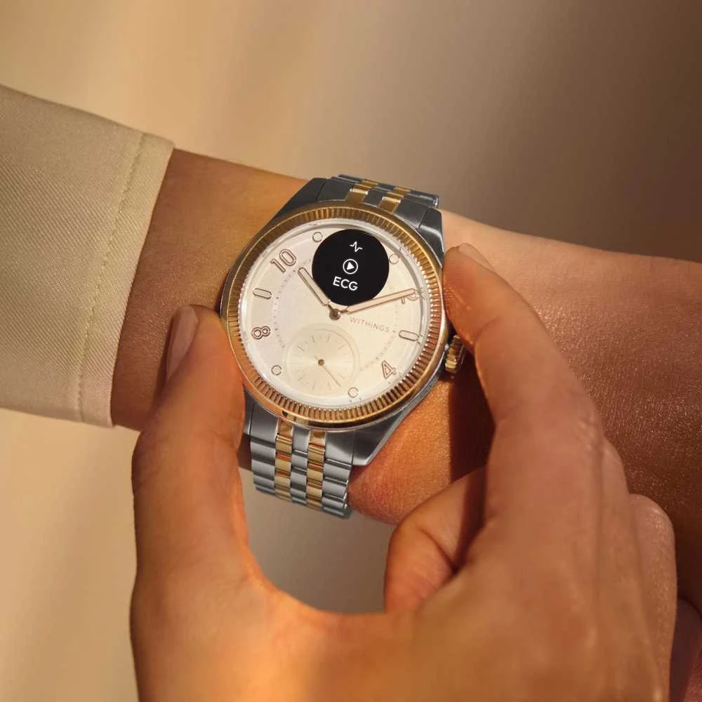 Išmanusis laikrodis Withings Scanwatch Nova Brilliant 39mm Gold