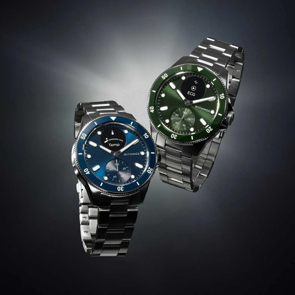Withings ScanWatch Nova/42mm Žalias Išmanusis laikrodis