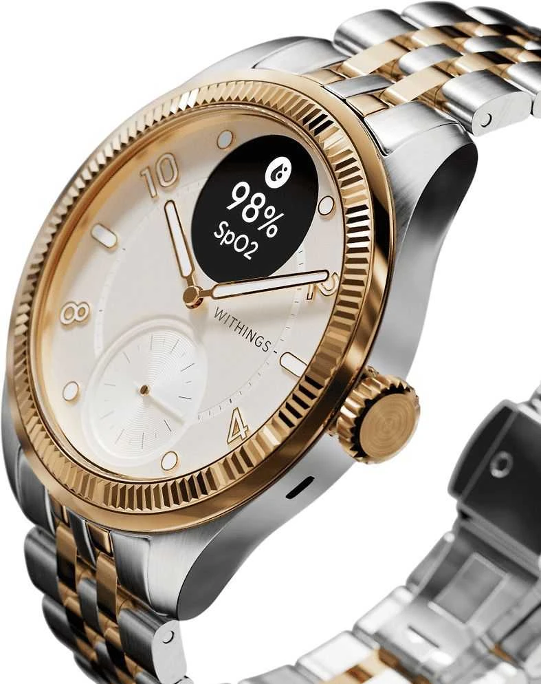 Išmanusis laikrodis Withings Scanwatch Nova Brilliant 39mm Gold
