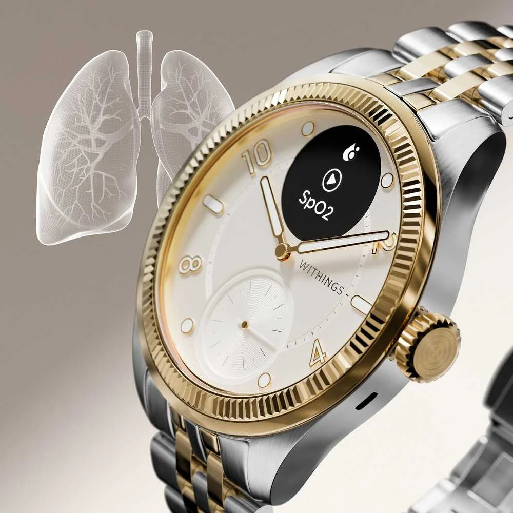 Išmanusis laikrodis Withings Scanwatch Nova Brilliant 39mm Gold