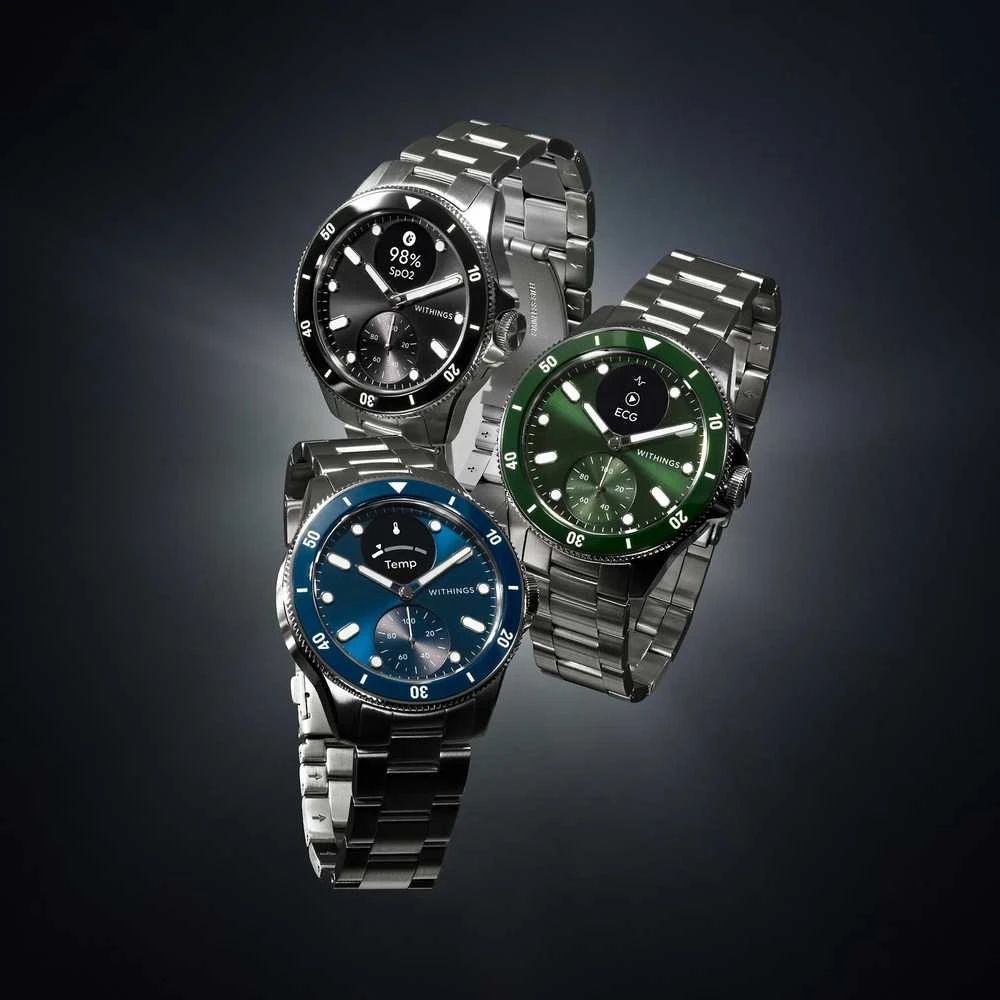 Išmanusis laikrodis Withings Scanwatch Nova 42mm Juodas