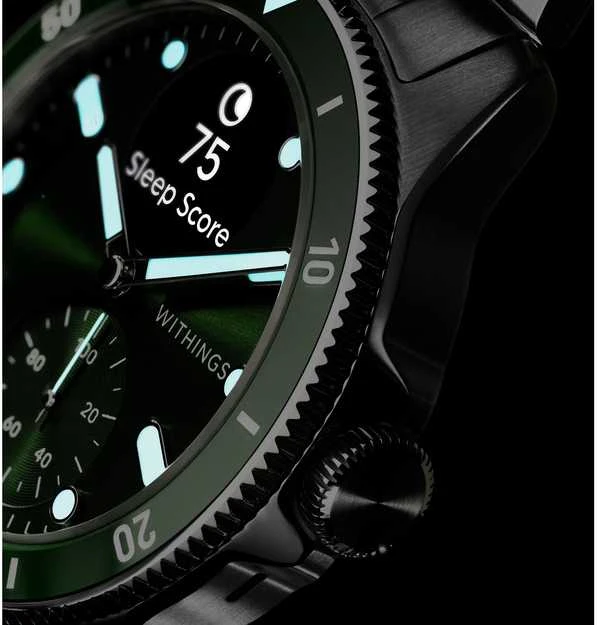 Withings ScanWatch Nova/42mm Žalias Išmanusis laikrodis