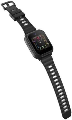 Išmanusis laikrodis ZTE Kids Watch K2 Pro vaikiškas laikrodis telefonui, juodas