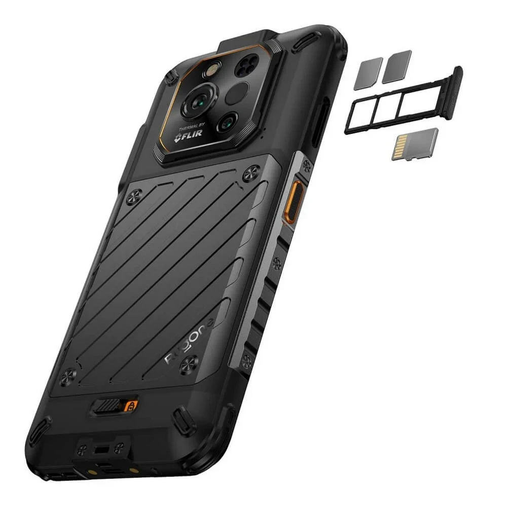 Išmanusis telefonas UleFone RugOne Xever 7 Pro 5G, 12 GB / 512 GB, 6,67" AMOLED 120 Hz, 5550 mAh, juodas