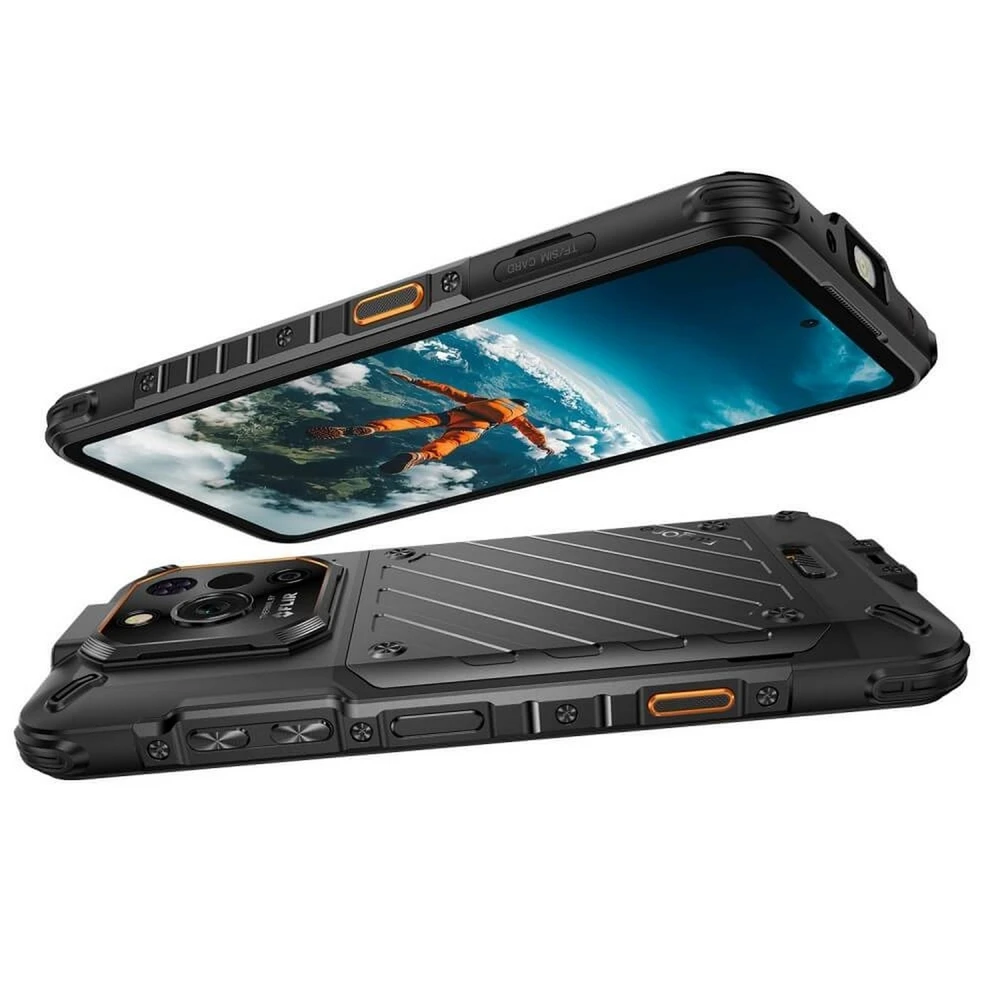 Išmanusis telefonas UleFone RugOne Xever 7 Pro 5G, 12 GB / 512 GB, 6,67" AMOLED 120 Hz, 5550 mAh, juodas
