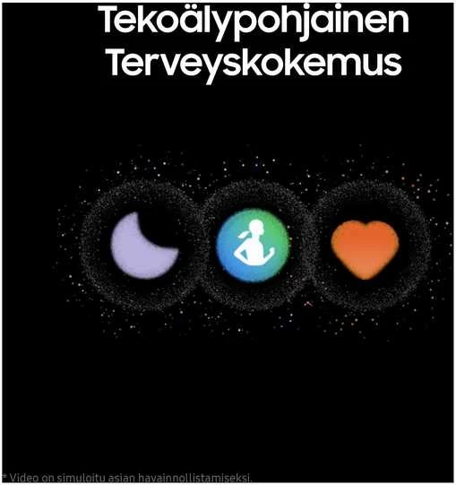Išmanusis žiedas Samsung Galaxy Ring, juodos spalvos, 14 dydžio