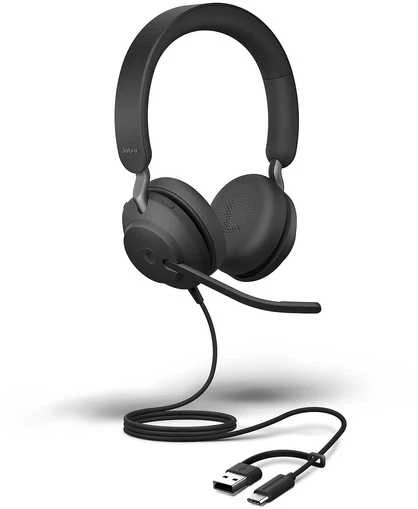 Ausinės JABRA Evolve2 40 SE MS Stereo USB C/A