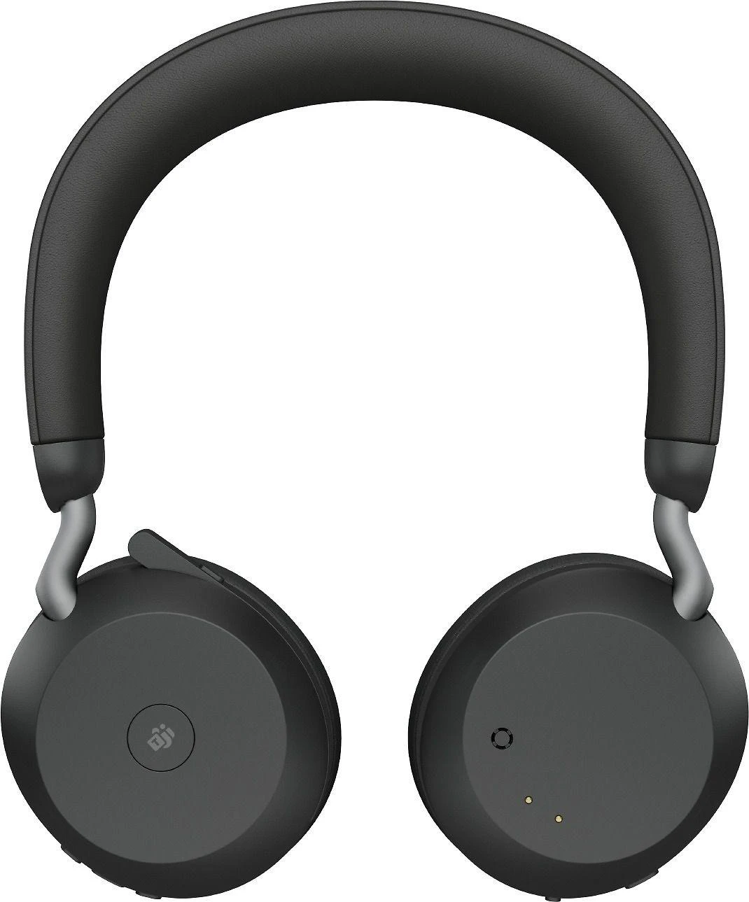 JABRA Evolve2 75 Ausinės on-ear Bluetooth belaidės aktyvus triukšmo slopinimas USB-C noise isolating juodas Certified skirta Microsoft T