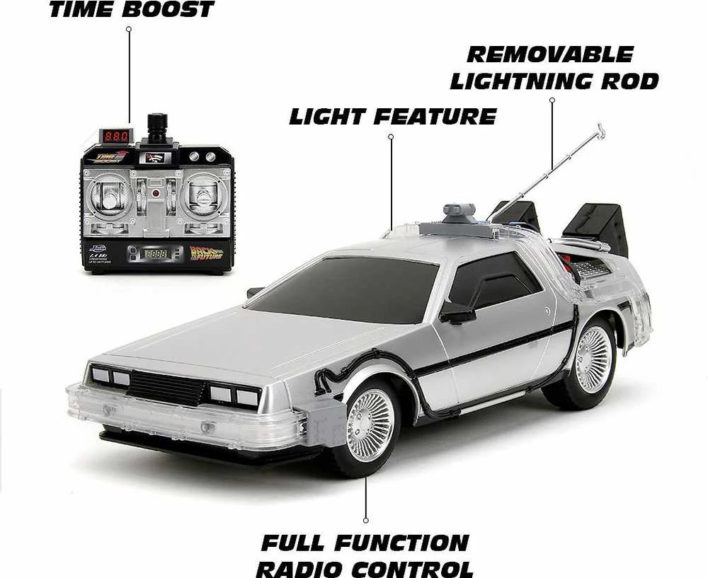 Jada Atgal į ateitį RC laiko mašina -radio-ojattava auto, 1:16