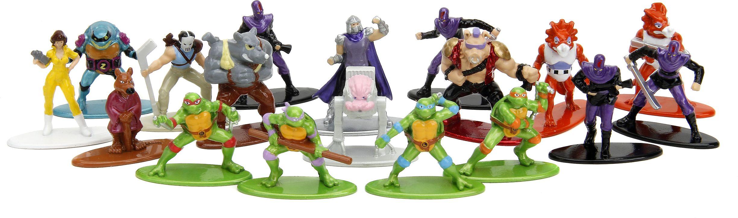 Jada - Ninja Turtles - Vėžliukų rinkinys Nanofigams (253285004)