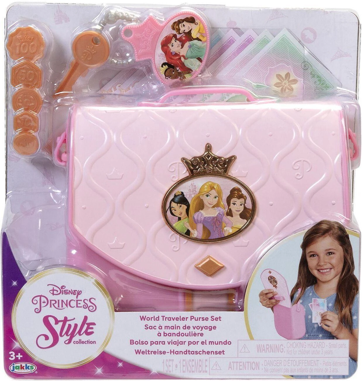 Disney Princess Žaidimų rinkinys „Kelioninis rankinukas"