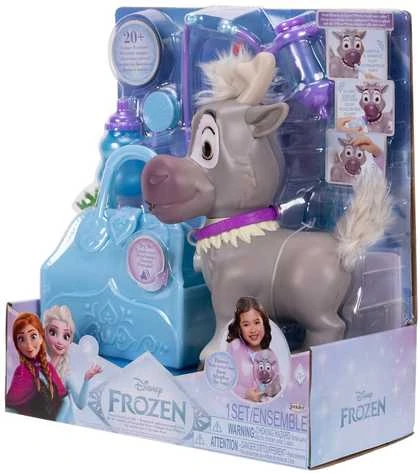 Jakks Pacific „Disney“ „Ledo šalis“ – kūdikio Sveno priežiūros rinkinys (241524)
