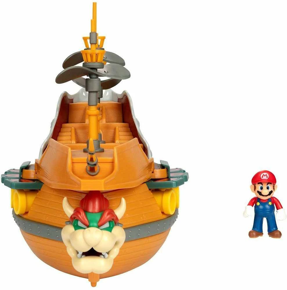 Jakks Pacific „Super Mario“ – 2,5 colio ištaigingas laivų žaidimų rinkinys (404294)