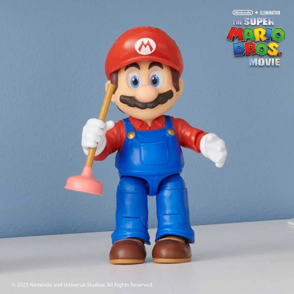Jakks Pacific Nintendo Super Mario Bros Movie - Mario-figuuri