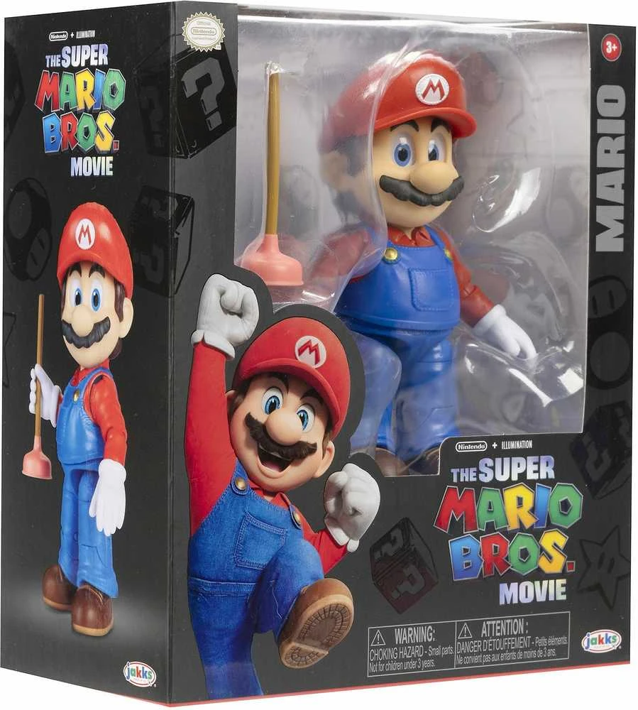 Jakks Pacific Nintendo Super Mario Bros Movie - Mario-figuuri
