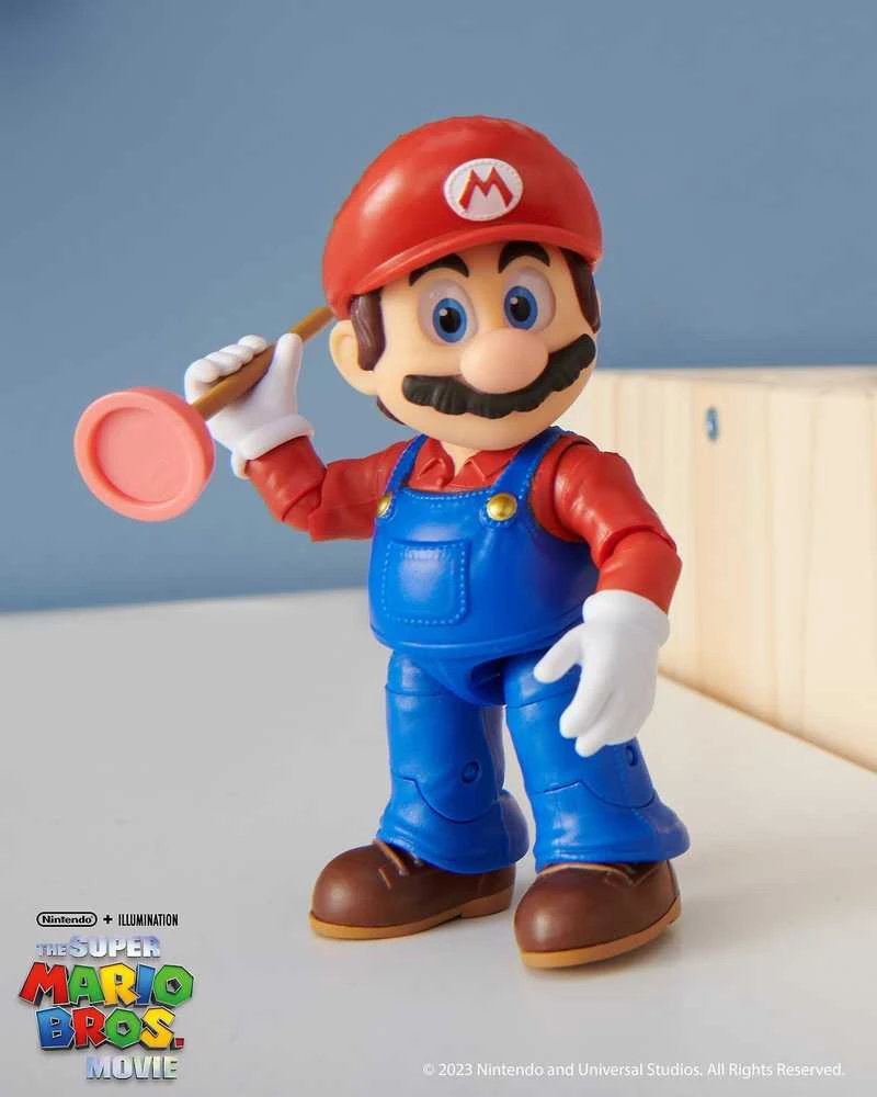 Jakks Pacific Nintendo Super Mario Bros Movie - Mario-figuuri