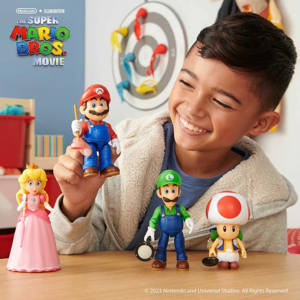 Jakks Pacific Nintendo Super Mario Bros. Filmas – Rupūžės figūrėlė