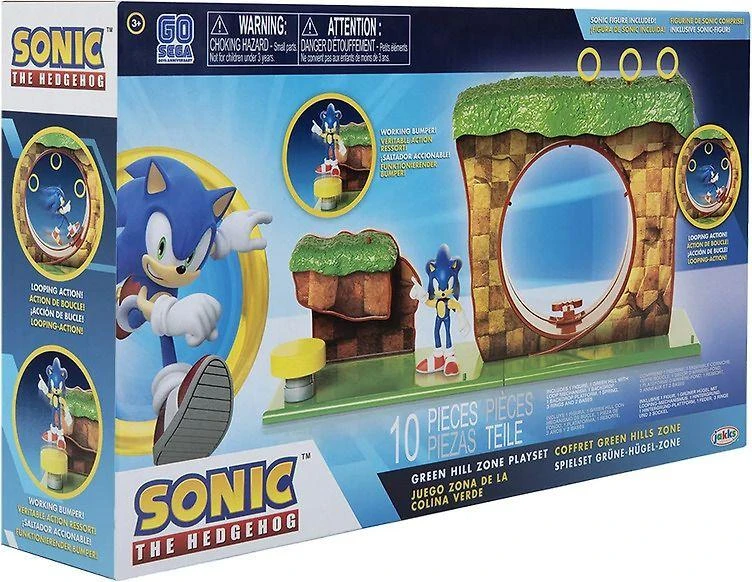 Usorteret Sonic – Žalias Hill Zone Playset (403934)