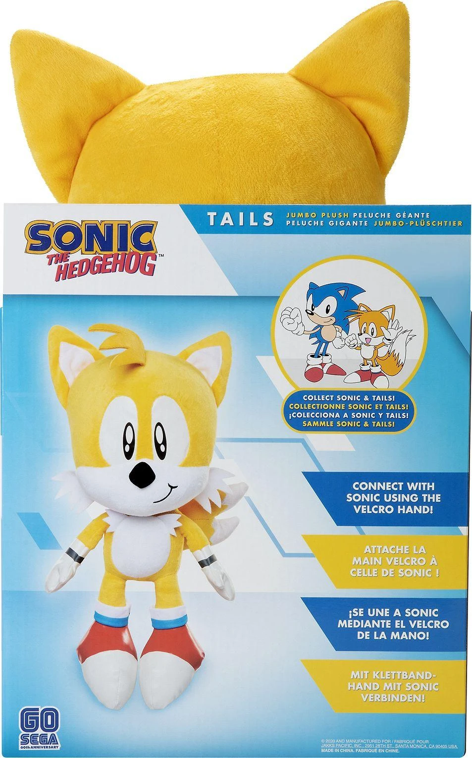 Sonic - Jumbo pliušinės uodegos (404794)