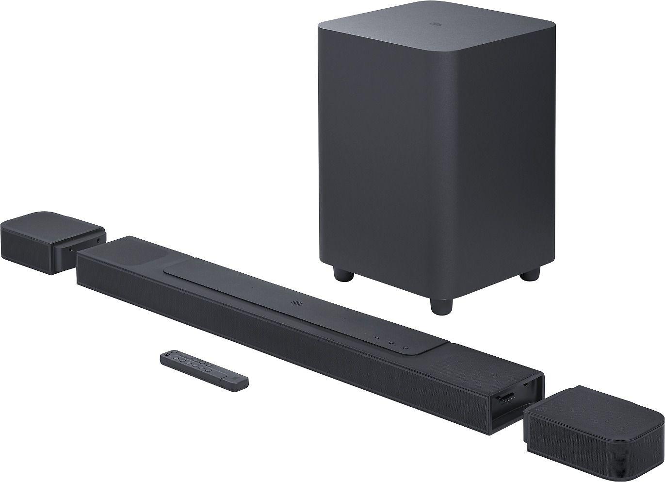 Namų kino sistema JBL Bar 1000, Juodos spalvos