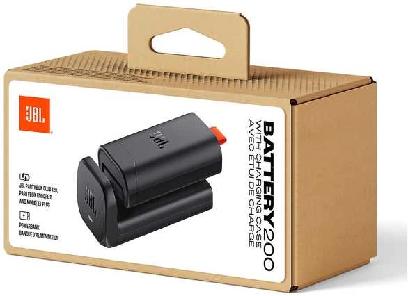 Baterija su įkrovimo dėklu JBL 200, JBLBATT200CHRGCASE