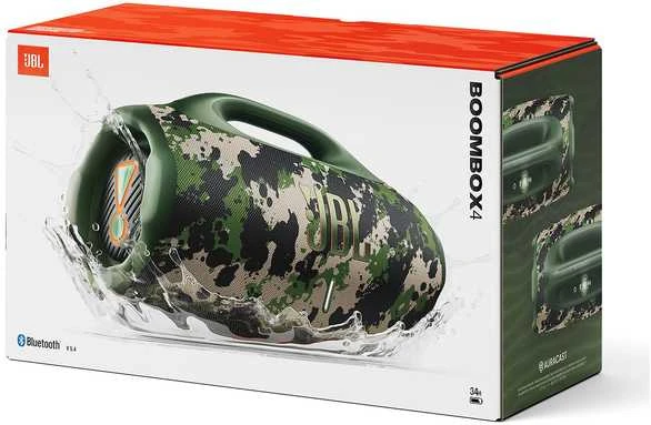 Nešiojama kolonėlė JBL Boombox 4, kamufliažinė