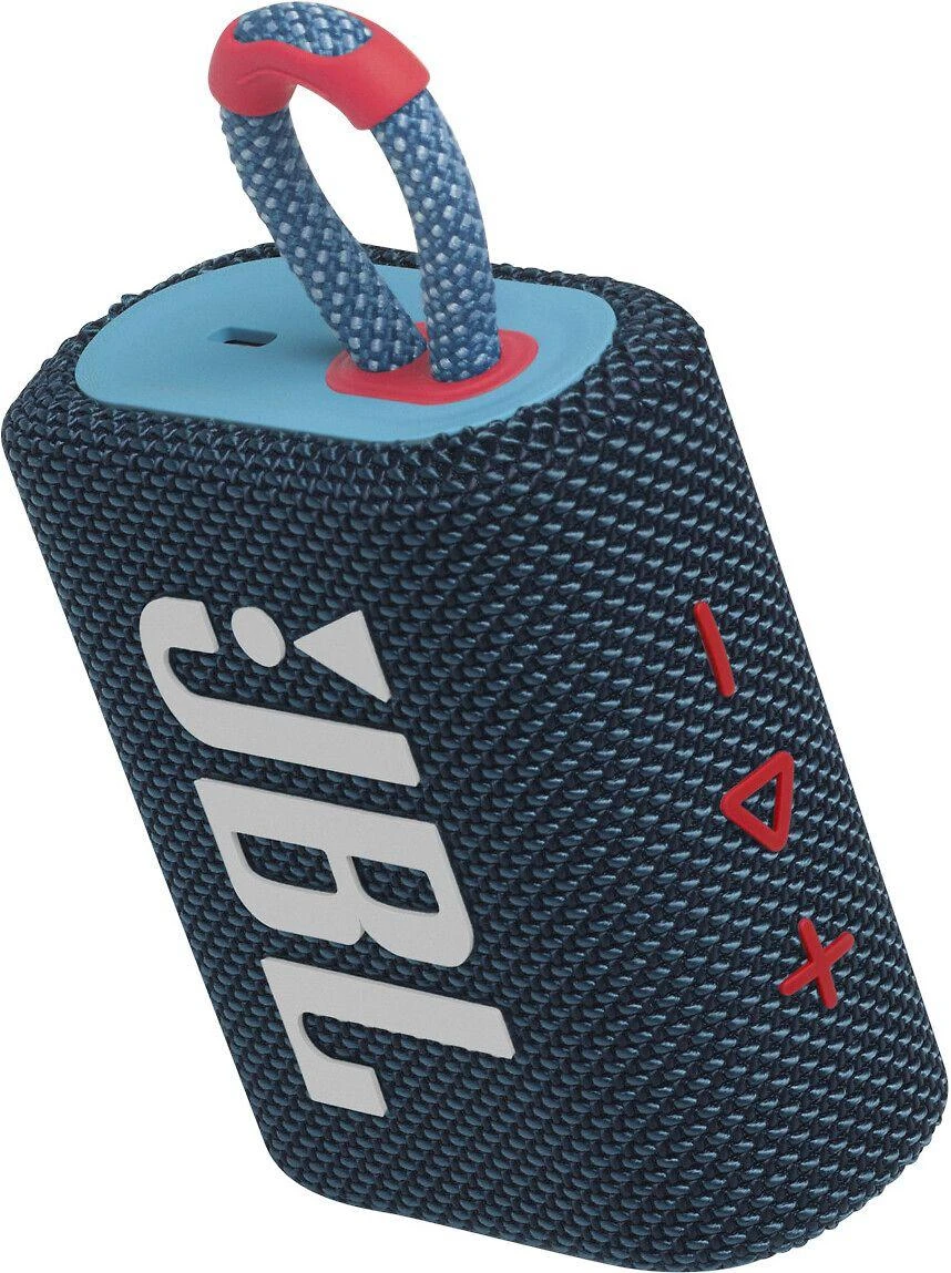 Nešiojama kolonėlė JBL Go 3 BT, tamsiai mėlyna