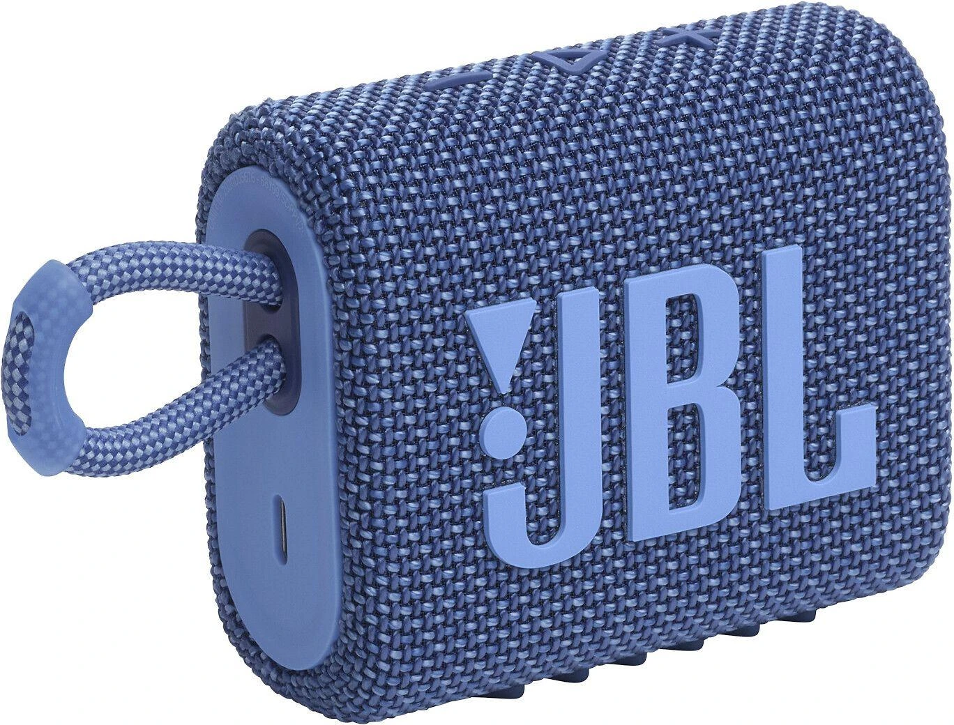 Nešiojama kolonėlė JBL Go 3 Eco, Šviesiai mėlynos spalvos
