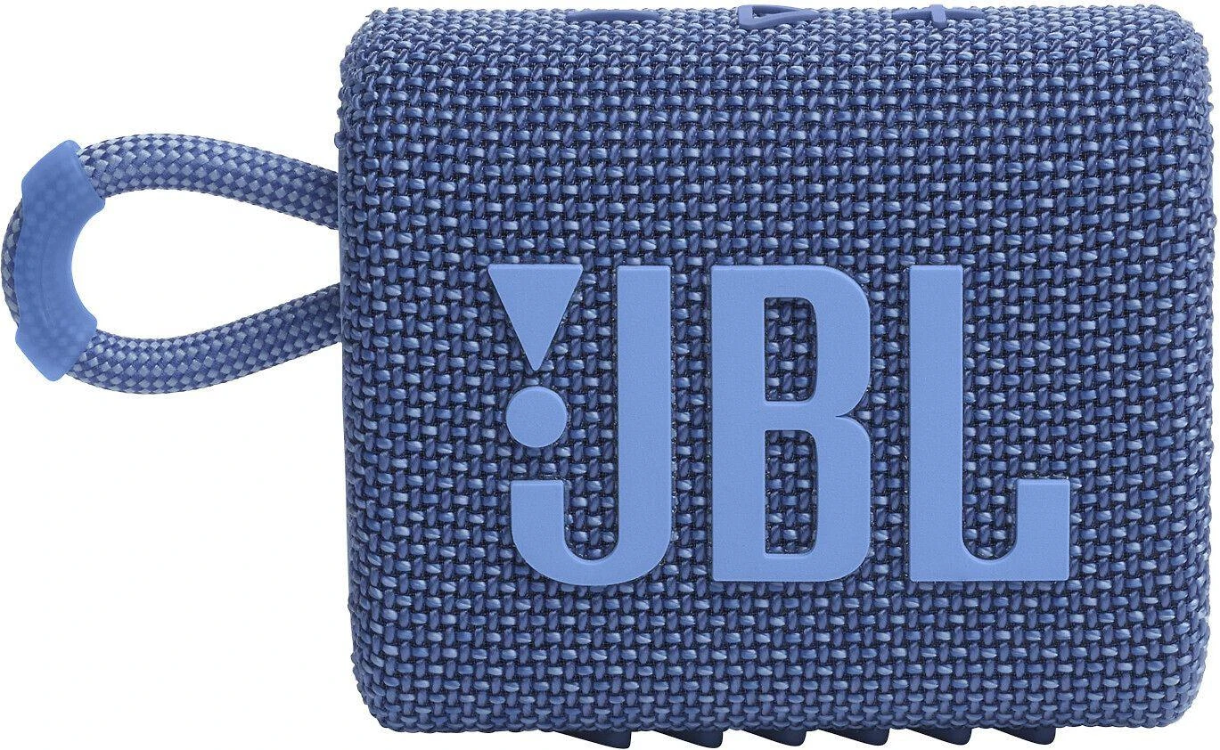 Nešiojama kolonėlė JBL Go 3 Eco, Šviesiai mėlynos spalvos