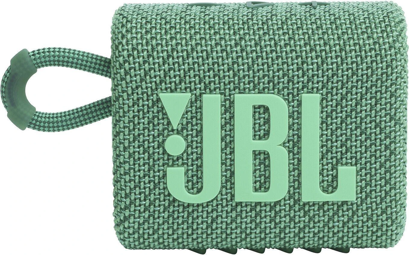 Nešiojama kolonėlė JBL Go 3 Eco, Šviesiai žalios spalvos