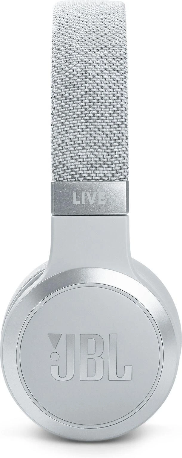 Belaidės Ausinės su aktyviu triukšmo slopinimu JBL Live 460NC, Balta