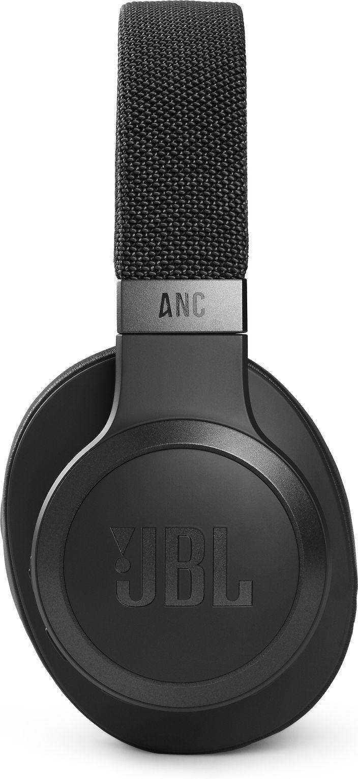 Belaidės ausis apgaubiančios triukšmą slopinančios Ausinės JBL Live 660NC, Juoda
