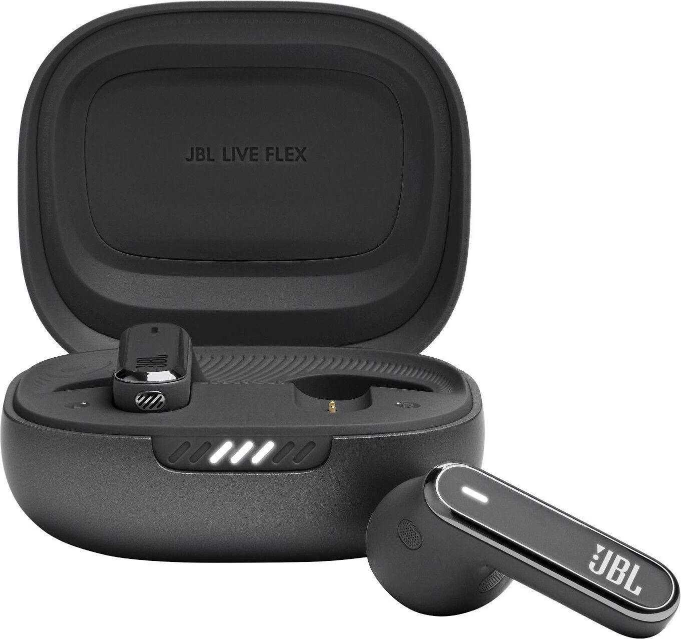 JBL Live Flex TWS ausinės, Juodos spalvos