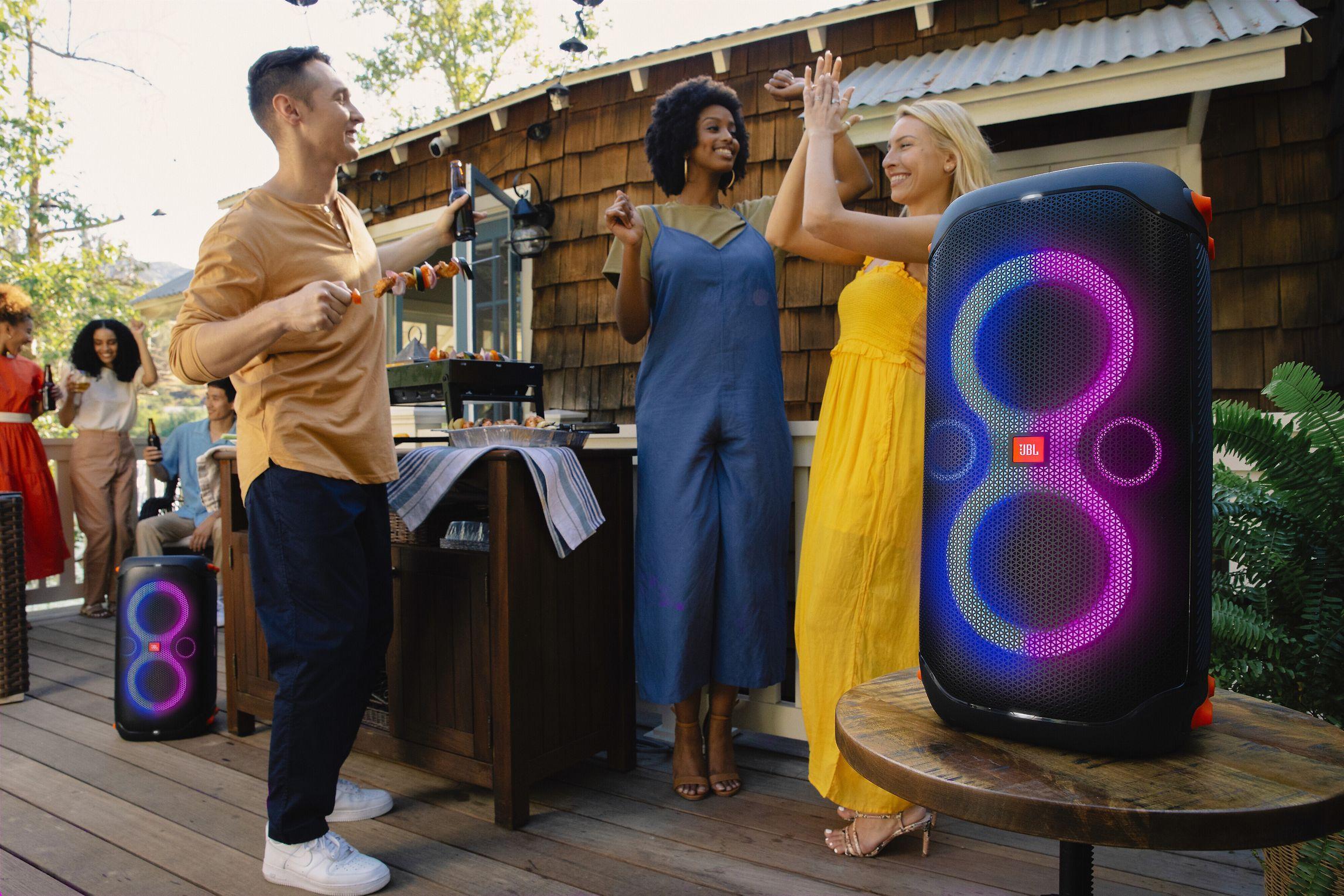 JBL Partybox 110 nešiojama kolonėlė, Juodos spalvos