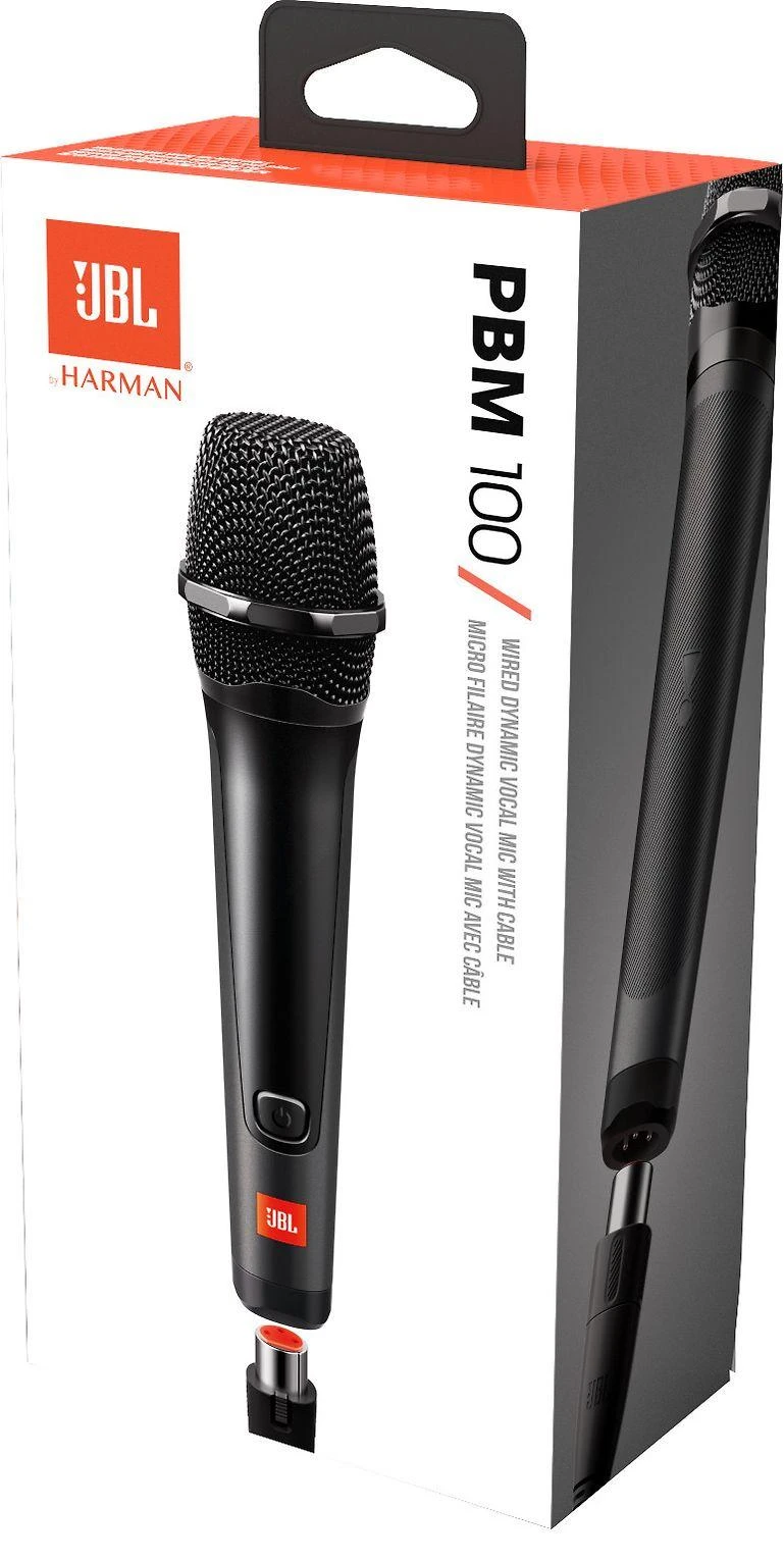 JBL PBM100 laidinis mikrofonas, juodas