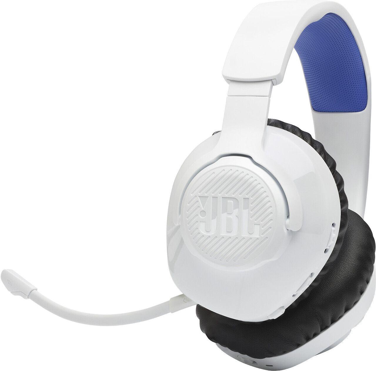 JBL Quantum 360P Headphone Belaidės Ausinės Žaidimams su mikrofonu, Baltas EU