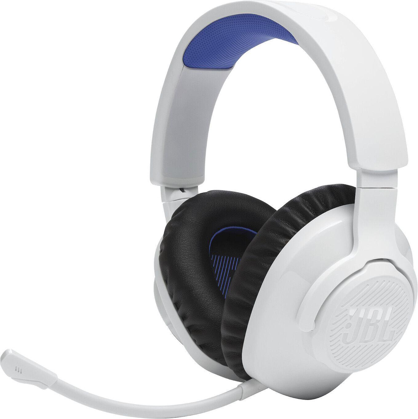 JBL Quantum 360P Headphone Belaidės Ausinės Žaidimams su mikrofonu, Baltas EU