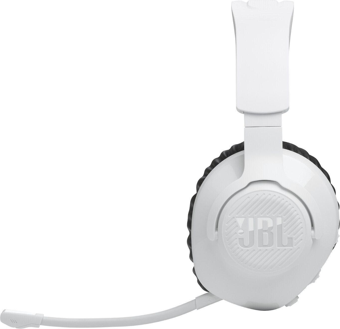 JBL Quantum 360P Headphone Belaidės Ausinės Žaidimams su mikrofonu, Baltas EU