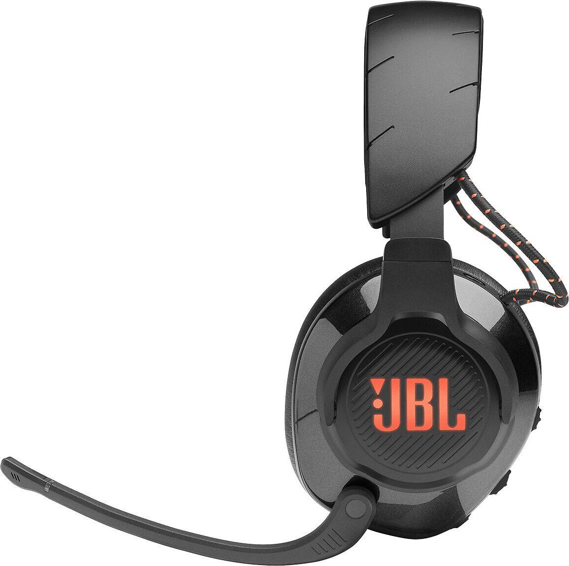 JBL Quantum 610 belaidės žaidimų ausinės, Juodos spalvos