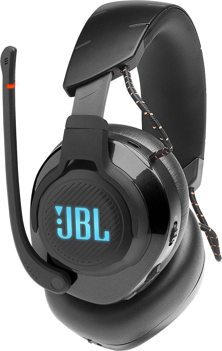 JBL Quantum 610 belaidės žaidimų ausinės, Juodos spalvos