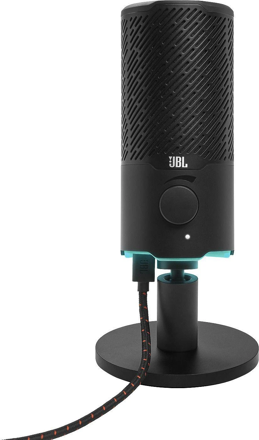 JBL Quantum Stream mikrofonas, Juodos spalvos